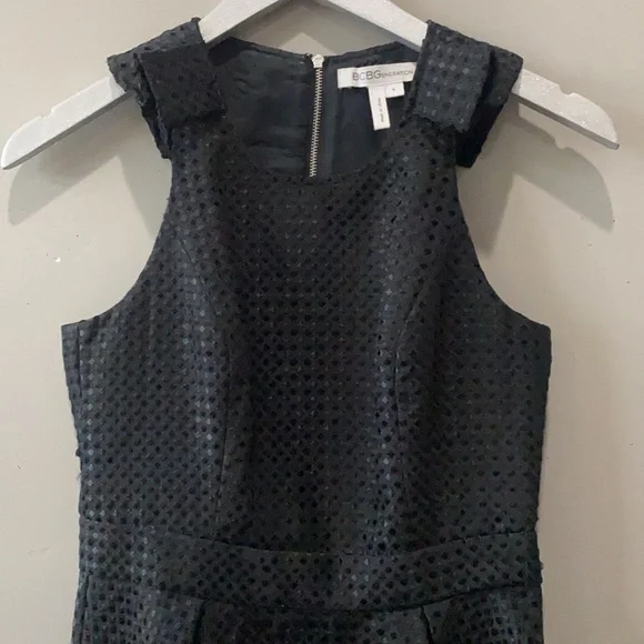 BCBGeneration Black A-Line Style Mini Dress - Picture 2 of 11